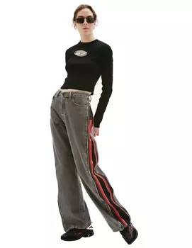 Rib knit M-Desmoines longsleeve