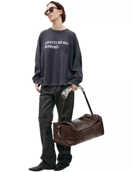 Ripped logo longsleeves