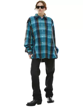 Рубашка Barcode в клетку