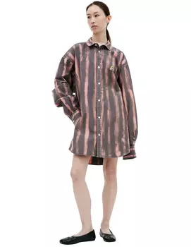 'Magnetism' striped shirt