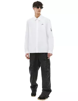 Рубашка с вышивкой логотипа