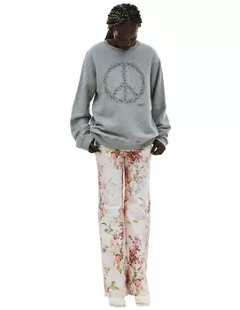 Серый свитшот Fight War