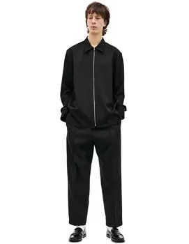 Шерстяная рубашка на молнии