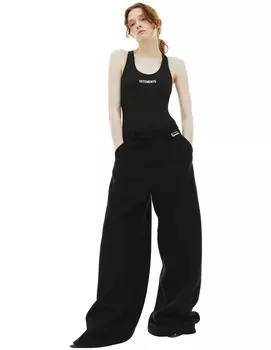 Широкие брюки со стрелками