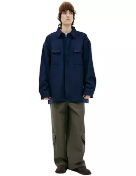 Shirt with patch pockets