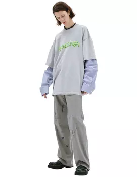 Slime-print long sleeve