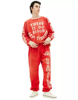 Спортивные брюки с принтом Saint