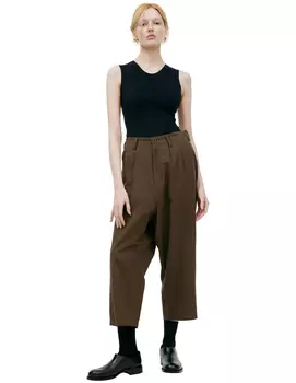 Прямые брюки из хлопка