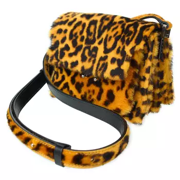 Leopard print Trunk bag