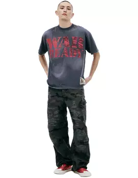 T-shirt with print 'War ready'