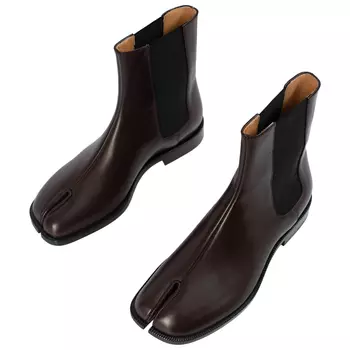 Tabi Chelsea Boots Burgundy