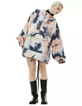 Тай-дай куртка из нейлона