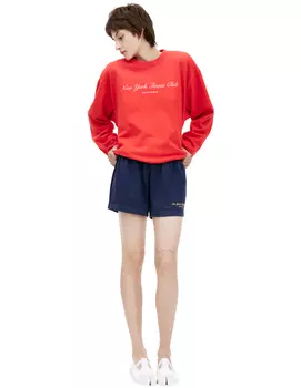 Navy blue logo shorts