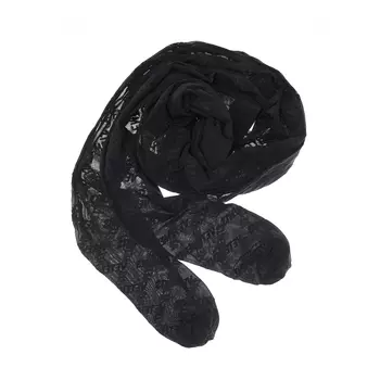 Черные колготки с логотипом