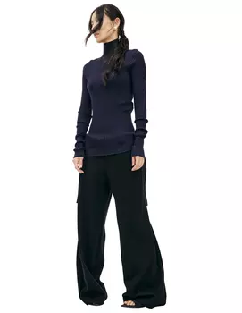 Long turtleneck in wool