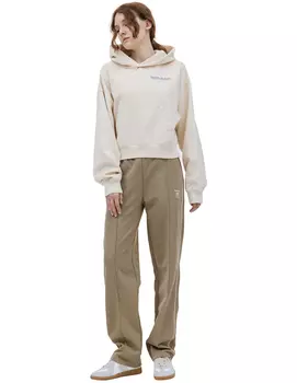 Beige 'Running Club' hoodie