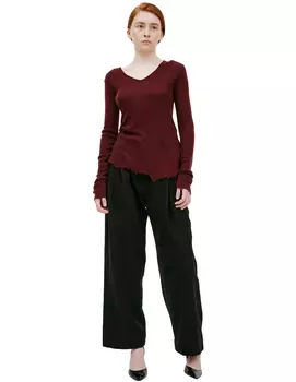 Свитер с V-образным вырезом