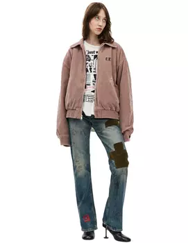 Embroidered Corduroy Jacket