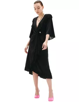 Viscose Flounce Dress