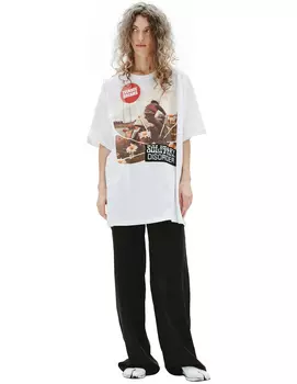 White Printed T-shirt