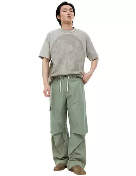 Green kargo trousers