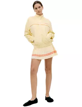 Желтая толстовка на молнии