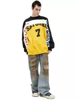 Yellow logo sweatshirt