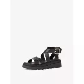 Босоножки на платформе кожаные