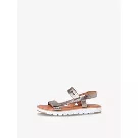 Босоножки на платформе кожаные