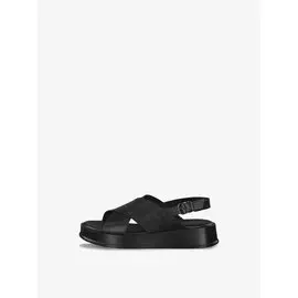 Босоножки на платформе кожаные