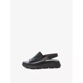 Босоножки на платформе кожаные