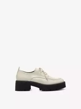 Ботинки на шнурках женские Tamaris, Светло-бежевый/айвори 38