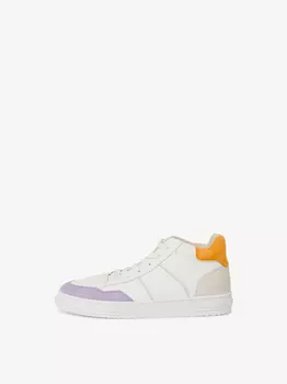 Ботинки женские Tamaris, Белый/сиреневый 36