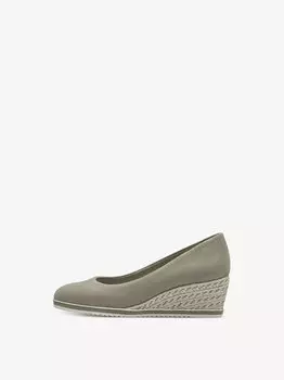 Лодочки женские Tamaris, Зеленый 39