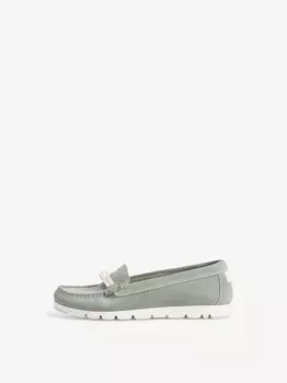 Мокасины кожаные