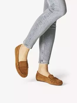 Мокасины кожаные