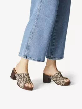 Мюли (клоги) кожаные