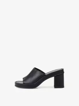 Мюли кожаные