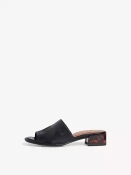 Мюли кожаные