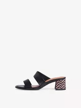 Мюли кожаные