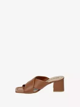 Мюли кожаные