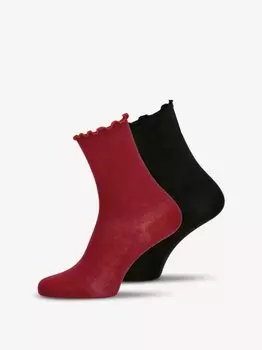 Носки женские Tamaris, Черный/красный 35-38