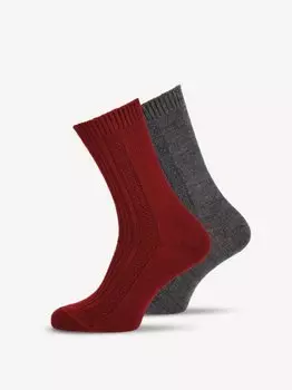 Носки женские Tamaris, Красный/серый 35-38