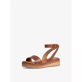 Босоножки на платформе кожаные