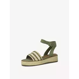 Босоножки на платформе кожаные