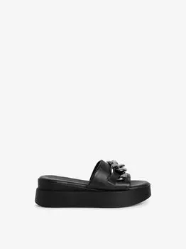 Туфли летние открытые жен. Tamaris, Черный 37
