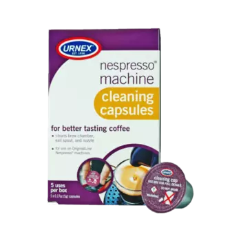 Капсулы для чистки кофемашин Nespresso, 5 шт.