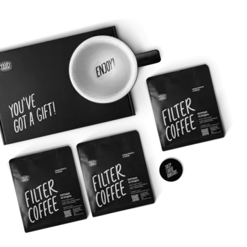 Набор с кофе и сервером