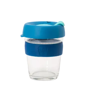 Кружка KeepCup Вrew Borealis (синий/зелёный) стекло, 340 мл