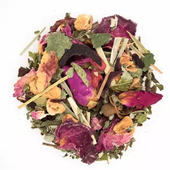 Малина с мятой